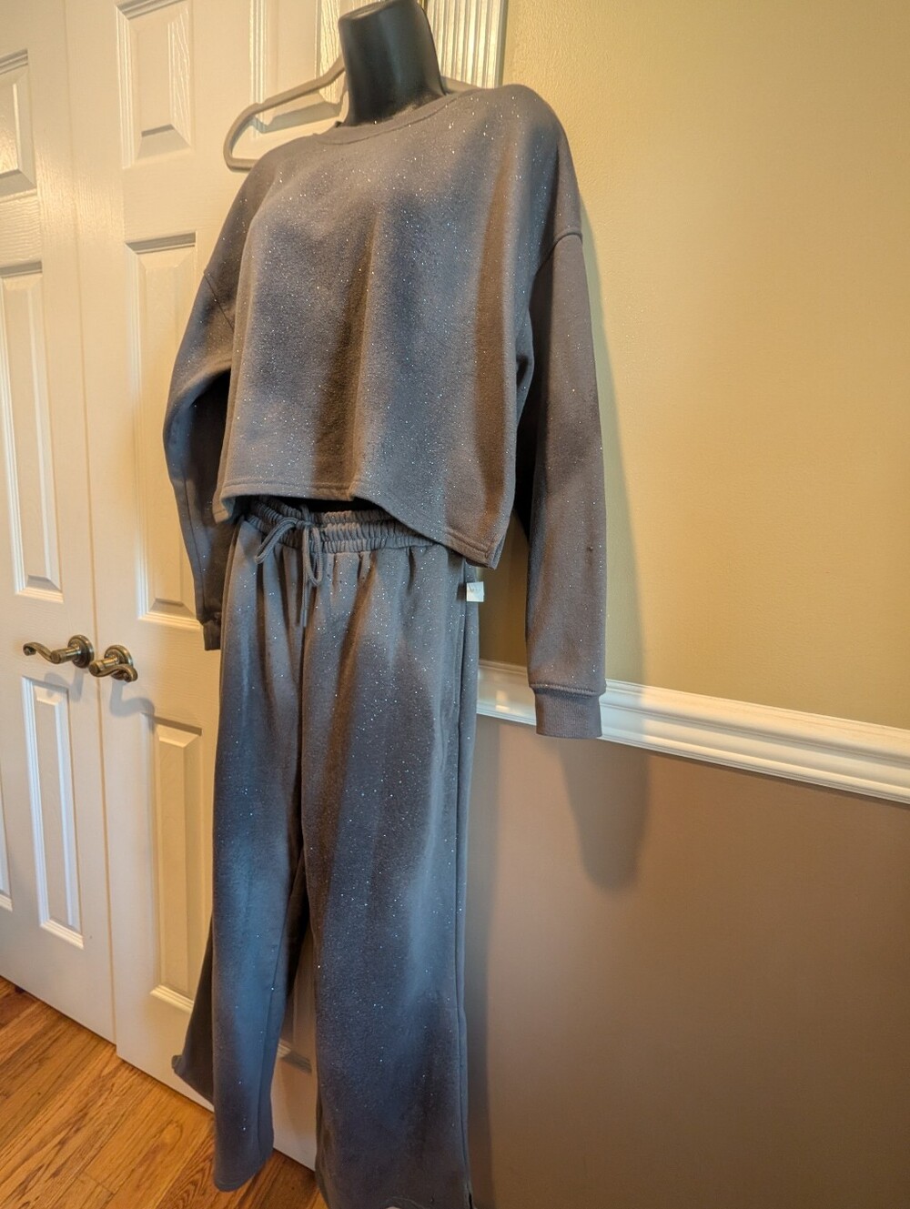 VINYLSUN Women’s Gray Jumpsuit
